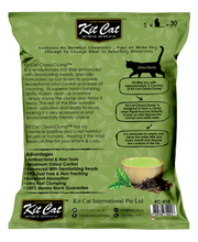 Cargar imagen en el visor de la galería, "Arena sanitaria para gatos Kit Cat Classic Clumping aroma Té Verde 7kg con control de olores natural y máxima aglutinación - La Mascotería de Andrea"
