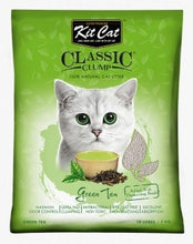 Cargar imagen en el visor de la galería, "Arena sanitaria para gatos Kit Cat Classic Clumping aroma Té Verde 7kg con control de olores natural y máxima aglutinación - La Mascotería de Andrea"