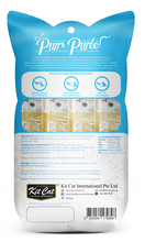 Cargar imagen en el visor de la galería, Kit Cat Purr Puree Chicken &amp; Smoked Fish: snack cremoso para gatos con pollo y pescado ahumado. Sin granos, ideal como premio saludable.
Pack con 4 sticks de 15 g.
