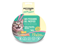 Cargar imagen en el visor de la galería, "Paté para gatos Petfood Factory Marino Pescados del Pacífico 300g alimento húmedo natural rico en Omega-3 - La Mascotería de Andrea"
