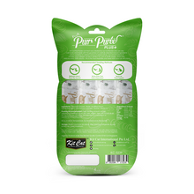 Cargar imagen en el visor de la galería, Kit Cat Purr Puree Plus+ Collagen Care Chicken: snack cremoso para gatos con colágeno y pollo, ideal para piel, pelaje y articulaciones.
Pack con 4 sticks de 15 g.
