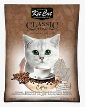 Cargar imagen en el visor de la galería, "Arena sanitaria para gatos Kit Cat Classic Clumping aroma Café 7 kg con potente control de olores y aglutinación instantánea - La Mascotería de Andrea"
