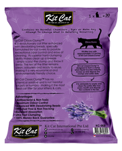 Cargar imagen en el visor de la galería, "Arena sanitaria para gatos Kit Cat Classic Clumping aroma Lavanda 7 kg con efecto relajante, control de olores y aglutinación firme - La Mascotería de Andrea"
