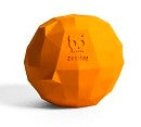 Cargar imagen en el visor de la galería, "Juguete para perro Zee.Dog Super Orange, naranja de caucho natural resistente para perros masticadores, juguete rellenable de premios con textura para limpieza dental - La Mascotería de Andrea"
