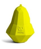 Cargar imagen en el visor de la galería, "Juguete para perro Zee.Dog Super Pear, pera de caucho natural ultra resistente para masticadores fuertes, juguete dispensador de premios con rebote irregular - La Mascotería de Andrea"
