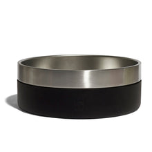 Cargar imagen en el visor de la galería, "Plato para perros de acero inoxidable Zee.Dog Tuff Bowl Black (Gotham) negro mate antideslizante y ultra resistente - La Mascotería de Andrea"
