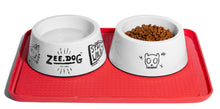 Cargar imagen en el visor de la galería, "Licking Mat Zee.Dog ZeeMat Coral para perros y gatos, alfombra de alimentación lenta para reducir ansiedad y estrés, diseño antideslizante con textura de panal - La Mascotería de Andrea"
